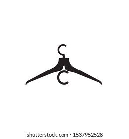 Hanger icon logo design vector template
