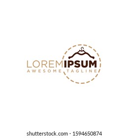 Hanger icon logo design vector template