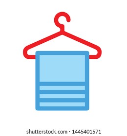 hanger  icon. Logo element illustration. hanger  design. colored collection. hanger  concept. Can be used in web and mobile
