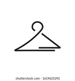 hanger  icon logo vector design