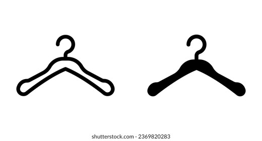 Hanger Icon, for mobile concept and web design. vector illustration