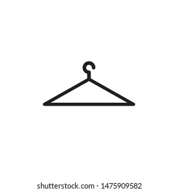  Hanger icon on a white background, vector illustration