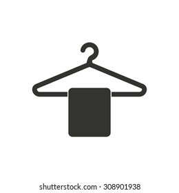Hanger  icon  on white background. Vector illustration.