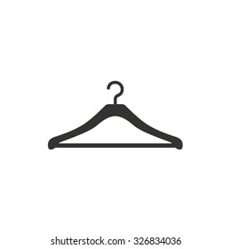 Icono de colgar sobre fondo blanco. Ilustración vectorial.