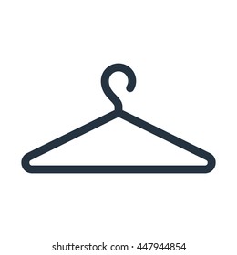 hanger icon on white background