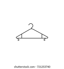 Hanger icon on white background