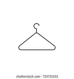Hanger icon on white background