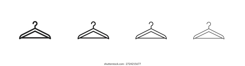 Conjunto de iconos de suspensión Vector eps10. ilustración, Plantilla de pictograma de símbolo de logotipo