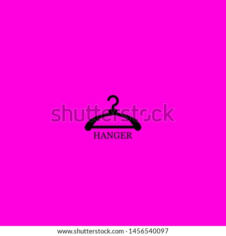 hanger icon sign signifier vector