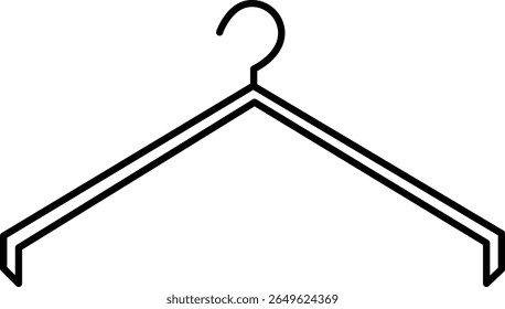 hanger icon, simple flat style, pictogram logo sign symbol vector illustration, isolated for mobile app, ui, ux, design.