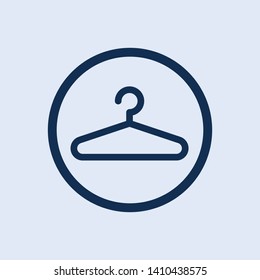 Hanger icon, symbol. New trendy symbol icon. Isolated vector illustration icon.