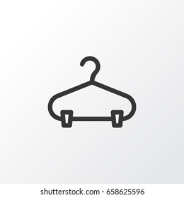 Hanger Icon Symbol. Premium Quality Isolated Peg Element In Trendy Style.