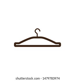 hanger icon trendy flat design