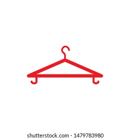 hanger icon trendy flat design