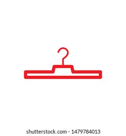 hanger icon trendy flat design
