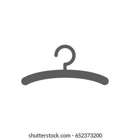 Hanger icon in trendy flat style isolated on white background. Symbol for your web site design, logo, app, UI. Vector illustration, EPS