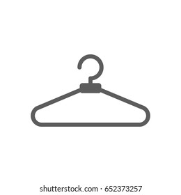Hanger icon in trendy flat style isolated on white background. Symbol for your web site design, logo, app, UI. Vector illustration, EPS