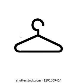 hanger icon vector