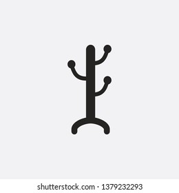 hanger icon vector