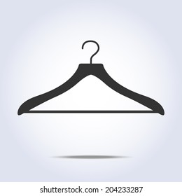 Hanger icon in vector