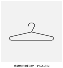 Hanger icon, vector