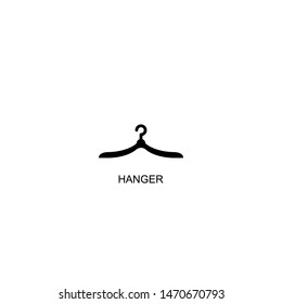 hanger icon vector black design