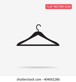 hanger icon. Vector concept illustration for design.