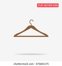 Hanger icon. Vector concept illustration for design.