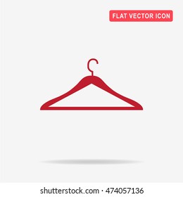 Hanger icon. Vector concept illustration for design.