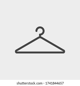 Hanger icon vector eps 10