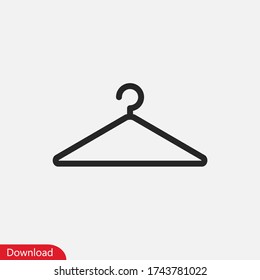 Hanger icon vector eps 10