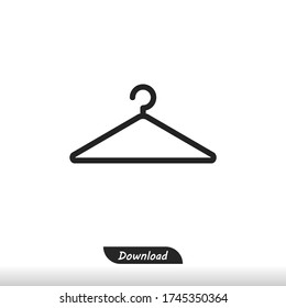 Hanger icon vector eps 10
