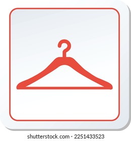 Ilustración gráfica del vector del icono de la colgante