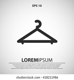 hanger icon. hanger vector illustration