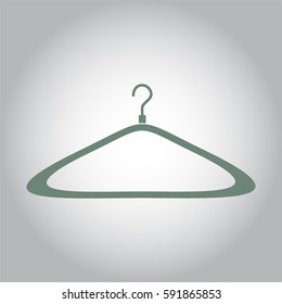 Ilustración vectorial de icono de colgador
