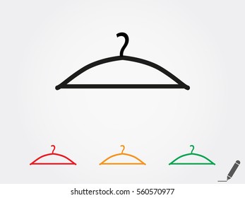 hanger, icon, vector illustration eps10
