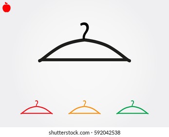 hanger, icon, vector illustration eps10