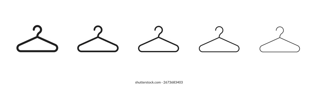 Ilustração de vetor de ícone de suspensão isolada
