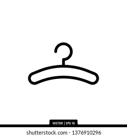 Hanger Icon Vector Illustration Logo Template
