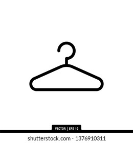 Hanger Icon Vector Illustration Logo Template
