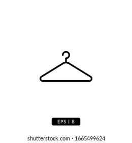 Hanger icon vector illustration logo template for many purpose. Isolated on white background.