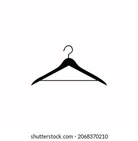Hanger icon vector on a white background