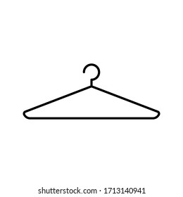 Hanger icon vector sign illustration trendy design.