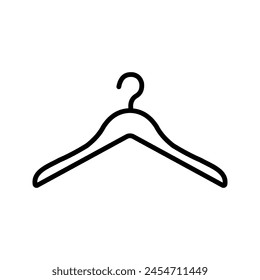 Hanger icon vector sign illustration flat style trendy  color editable