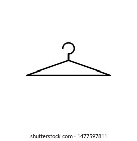 hanger icon vector, hanger sign, logo
