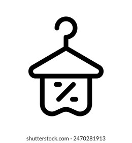 Hanger Icon Vector Symbol Design Illustration