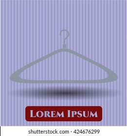 hanger icon vector symbol flat eps jpg app web concept website