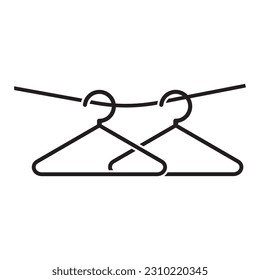 logotipo de la ilustración de la plantilla del vector del icono de suspensión