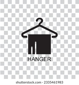 hanger icon , wardrobe icon vector