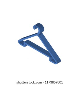 Hanger isometric left top view 3D icon